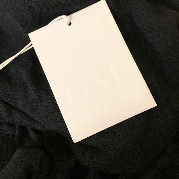 Revolve One Teaspoon Night Fall Cashmere Funnel Turtleneck Sweater Size XS - Picture 6 of 9